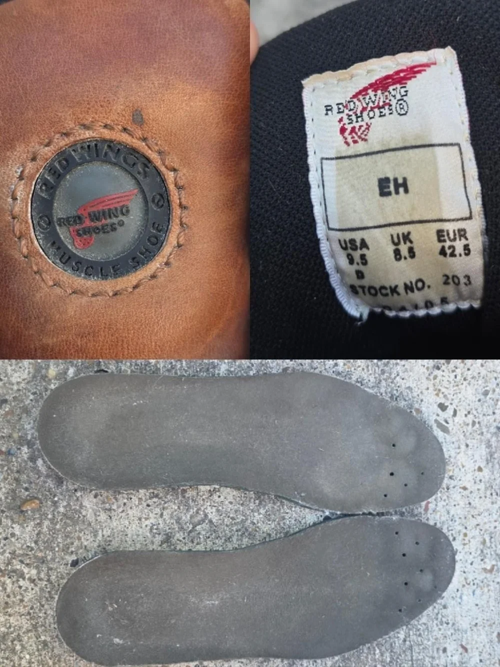 Vintage Red Wing 203 